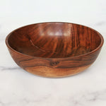 Claro Walnut Bowl with Subtle Curl