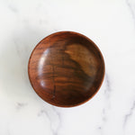 Claro Walnut Bowl with Subtle Curl